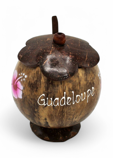 [31038] Sucrier Coco Peint Main