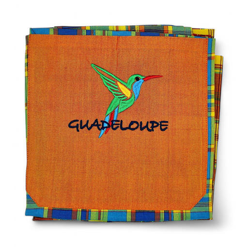 [36002] Tablier Madras Motifs Broder