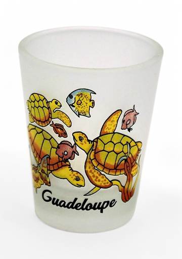 [37005] Verre Shot Givre Tortue Couleur