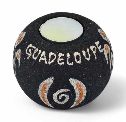 [41014] Bougie Ronde Sable Noir