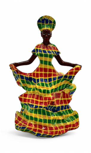 [46002] Figurine Doudou Madras 20 Cm