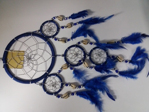 [47031] Dreamcatcher 11 Cm Fil Metal Argente