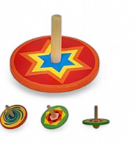 [52026] Toupie Bois 6Cm