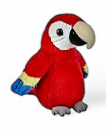 [53084] Perroquet Ara Rouge (15Cm)