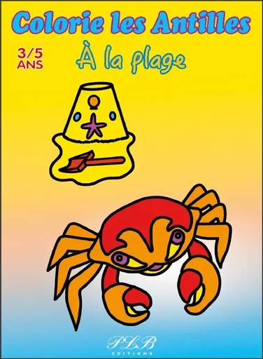 [66039] Colorie Antilles A La Plage