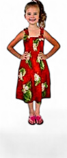 [72008] Robe enfant Tube - Hawaï 2-5 ans Rima