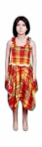 [72007] Robe enfant HK - Madras 6-10 ans Rima