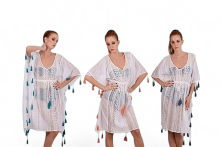 [73017] Kaftan Short Central Net