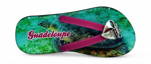 [15169] Magnet Epoxy Tong Tortue De Mer