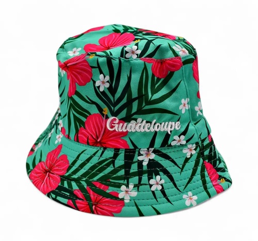 [11025] Bob vert et Hibiscus