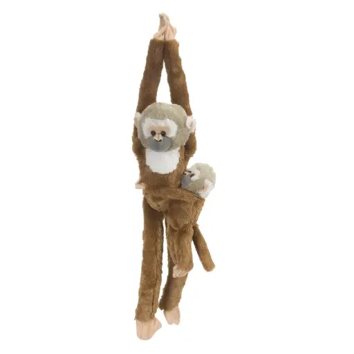 [53297] Hanging Baby Squirrel Monkey 50CM