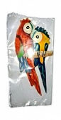 [15266] Magnet Tat Couple Perroquets