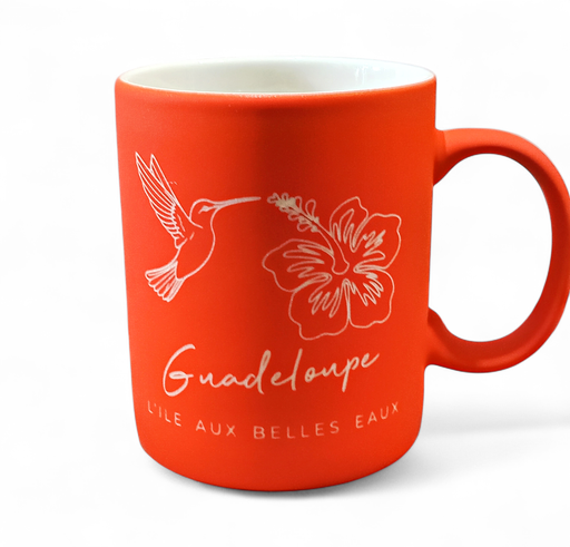 [34038] Mug Soft Touch Rouge Colibri
