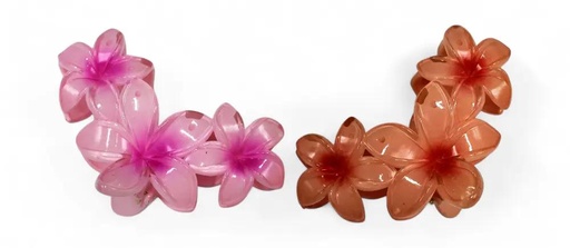 [24008] Pince cheveux 3 fleurs 