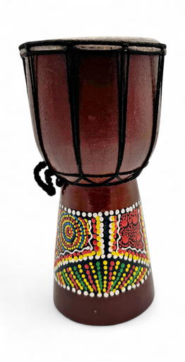 [51029] Djembé peint 25 cm