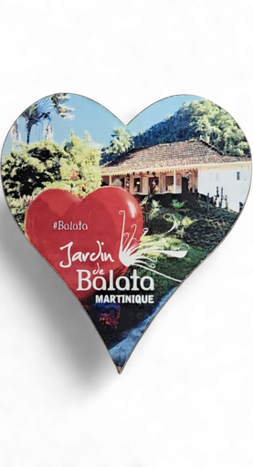 [15358] Magnet MDF Cœur - Maison de balata JDB